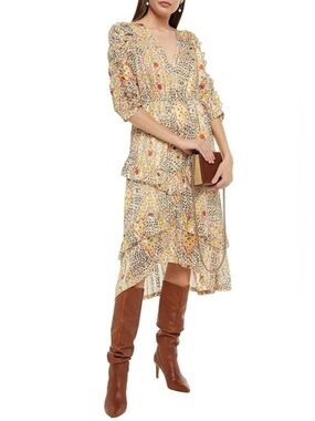 BA&SH HAPPY DRESS , sz : small